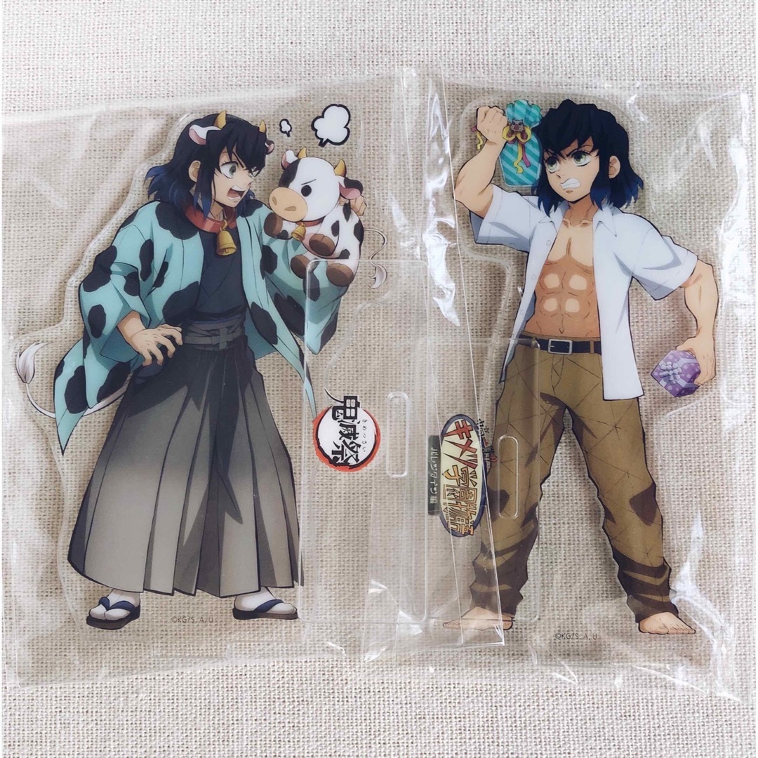 鬼滅の刃 - 【新品】鬼滅の刃 嘴平伊之助 丑年 キメツ学園 アクリル