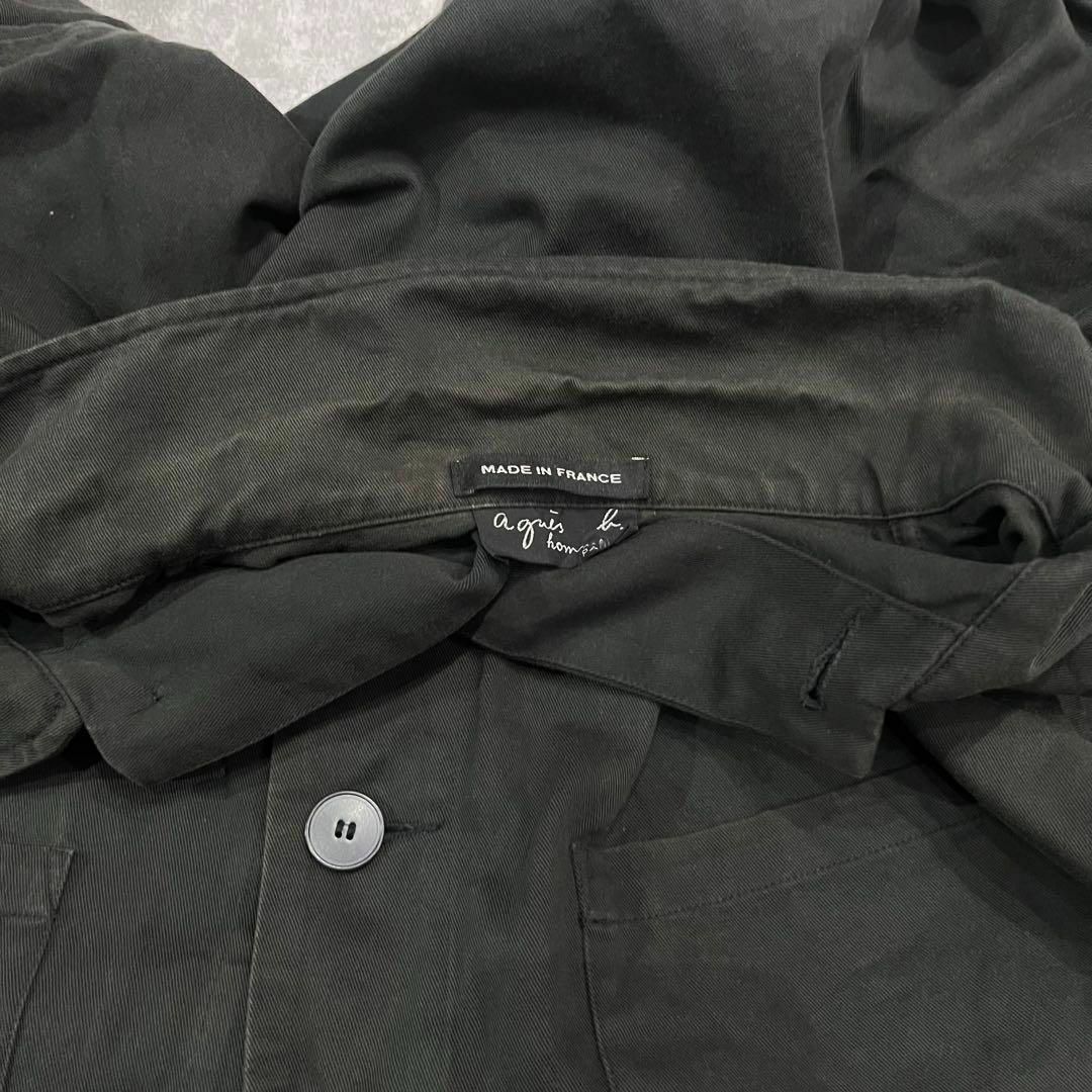 agnes b. - 90s agnes b homme カバーオール フランス製 トカゲタグの