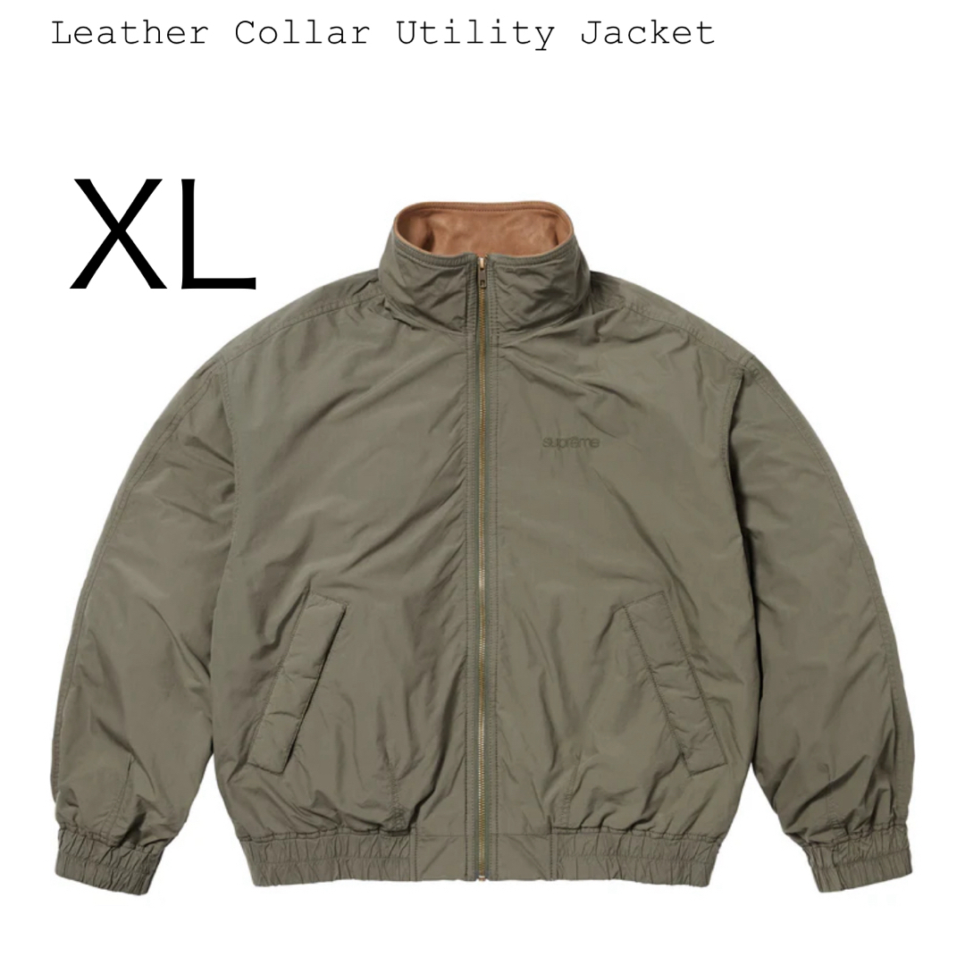 Supreme - Supreme Leather Collar Utility Jacketの通販 by fashion's