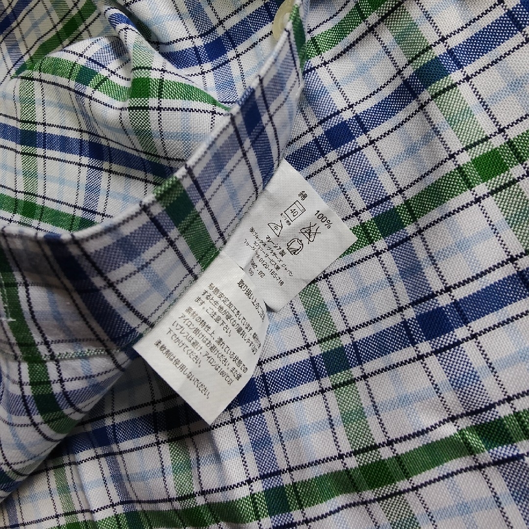 Brooks Brothers - 【BrooksBrothers】未使用品 B.Dチェックシャツ