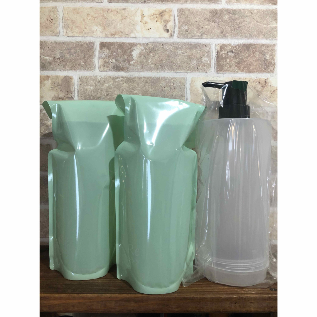 アジュバンリシャンプーレフィル600ml2個セットカートリッジ付きの通販