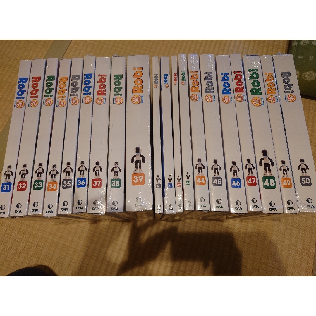 ジャンク)初代ロビ 開封済創刊号〜70号(完結号)全巻 ジャンク)初代ロビ