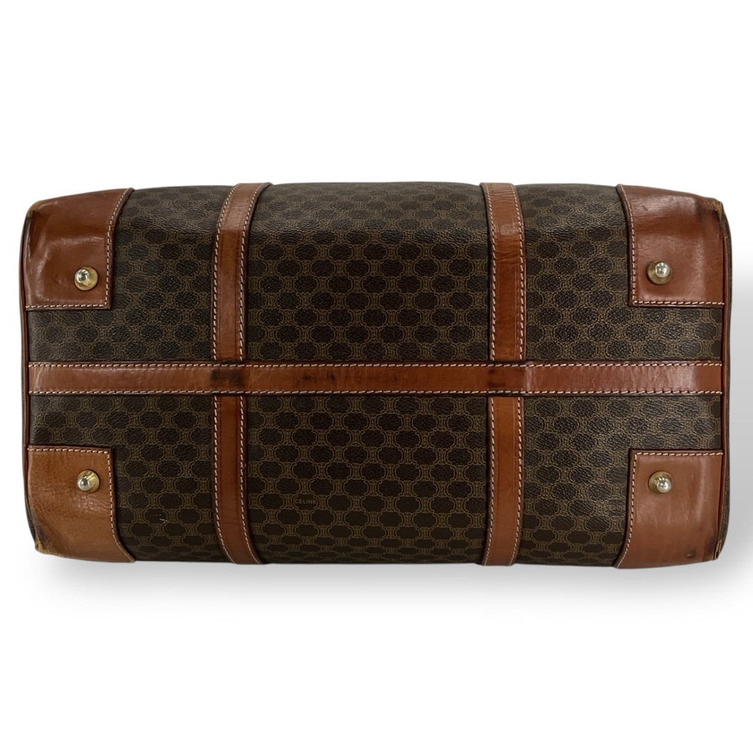 CELINE - オールド セリーヌ ボストンバッグ トリオンフ マカダム柄
