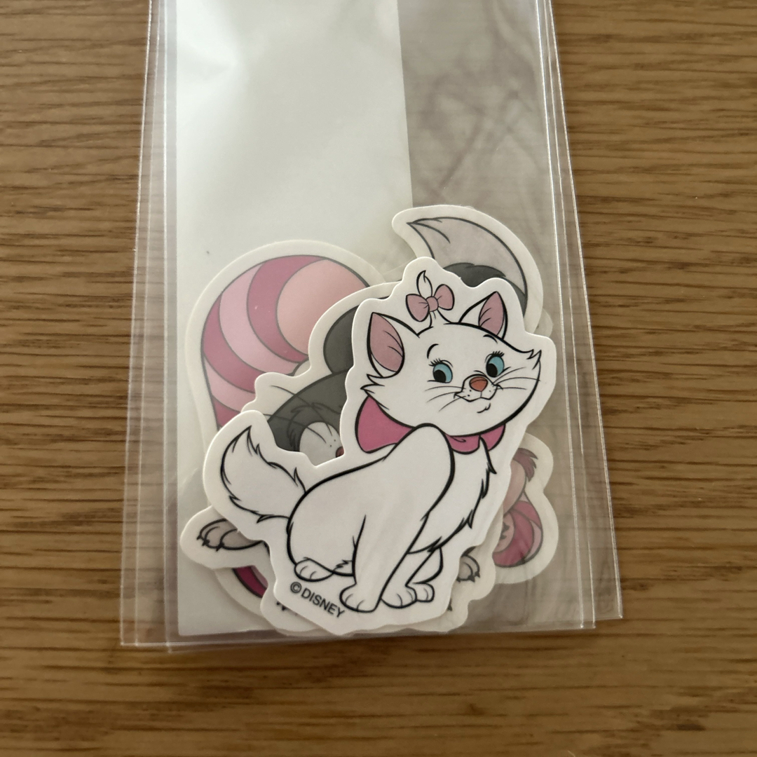 Disney - ディズニーキャラクター ネコ ステッカー マリー チシャ猫