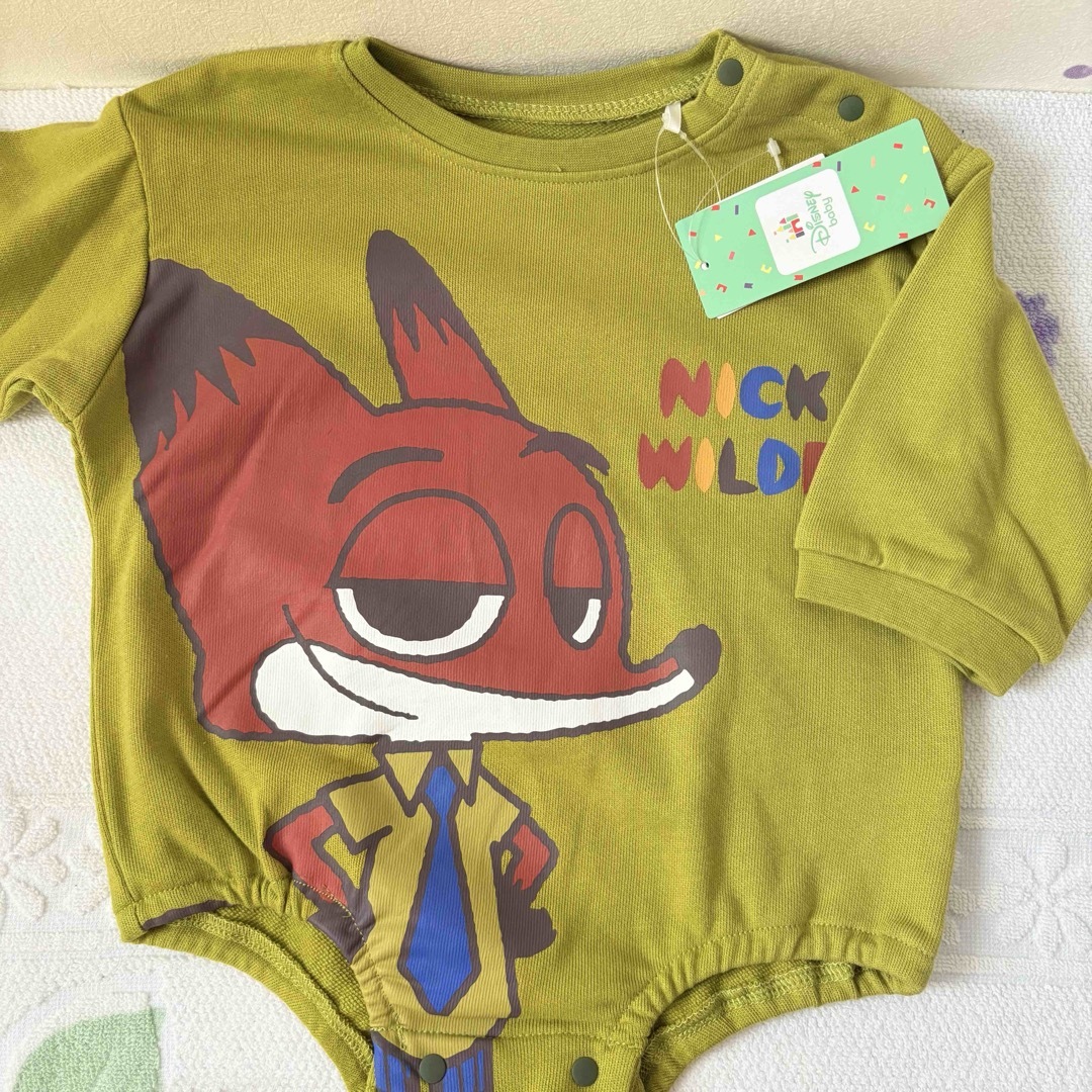 Disney - ズートピア ジュディ ニック 長袖ロンパース 70cm ディズニー