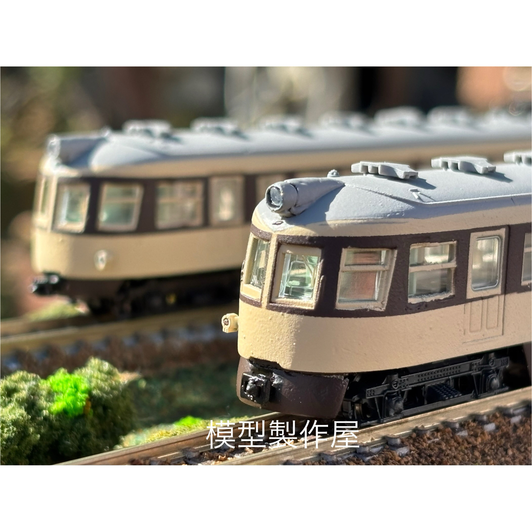 KATO` - 広窓流電 関西急行モハ52 4両編成 KATO製品改造 Nゲージ 他