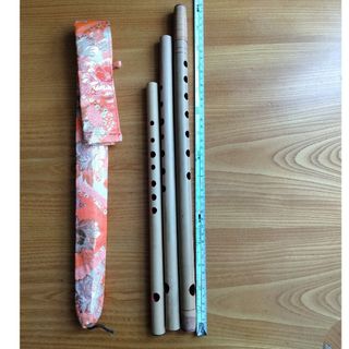 篠笛六本調子(B♭管ドレミ調)7穴 天地糸巻 手引書付き -R6-11の通販