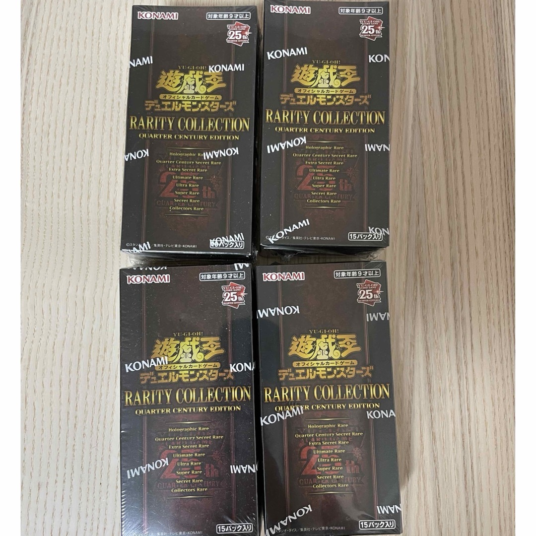 遊戯王 RARITY COLLECTION 4BOX シュリンク付 - edventureintl.com