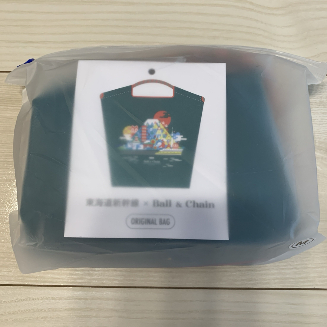 ボールアンドチェーン 東海道新幹線 コラボ エコバッグ M グリーンの