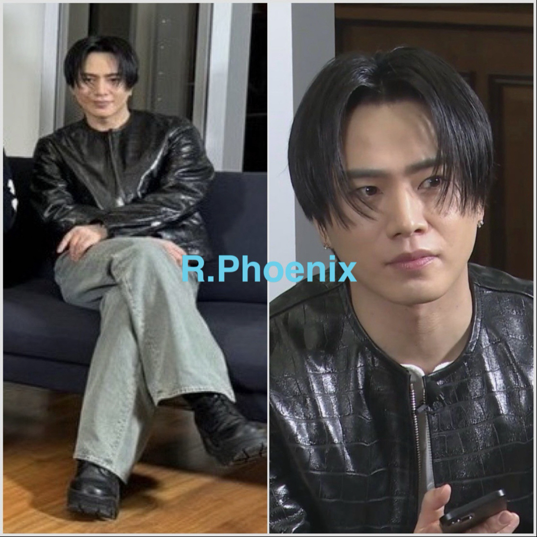 Alexander Wang - 【ALEXANDER WANG】CROC LEATHER JACKET Sの通販 by