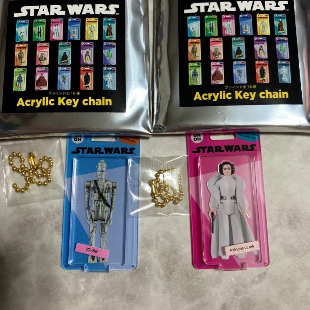 Disney - 定価以下！スターウォーズ フィギュア ブリスター風アクリル