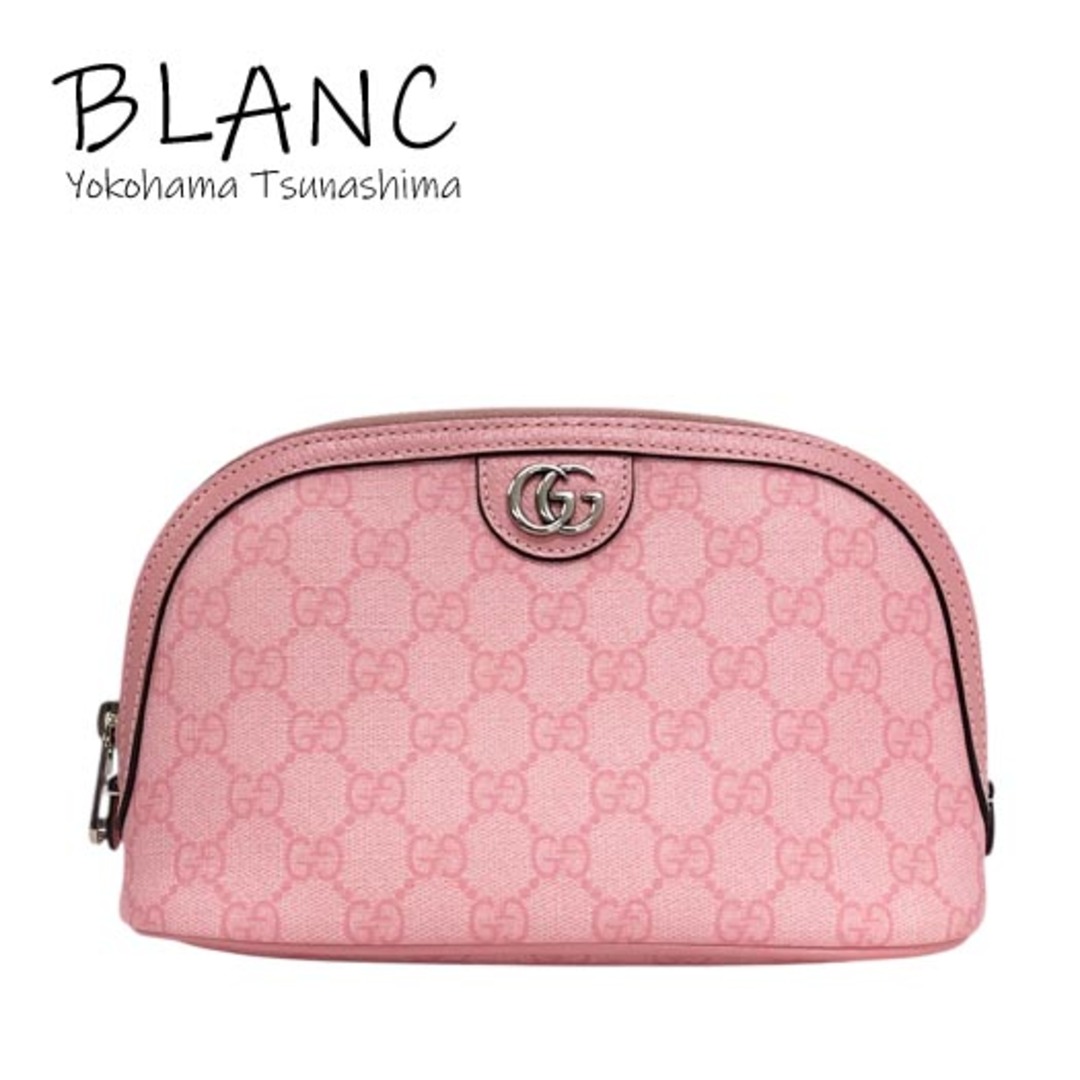 GUCCI - グッチ GGスプリーム スモールケース ポーチ 小物入れ ピンク