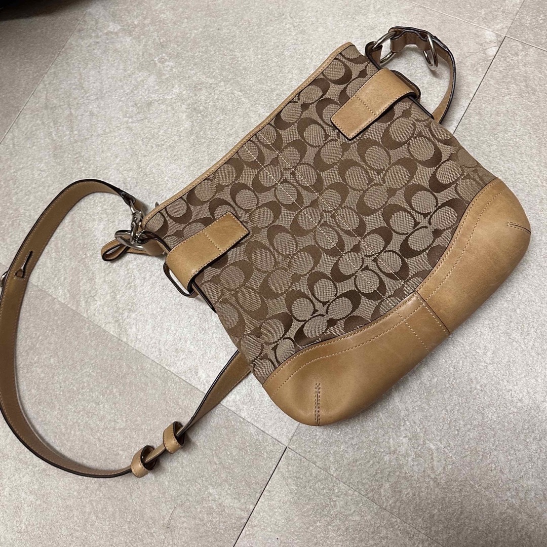 COACH - COACH コーチ ショルダーバッグ シグネチャーワンショルダー