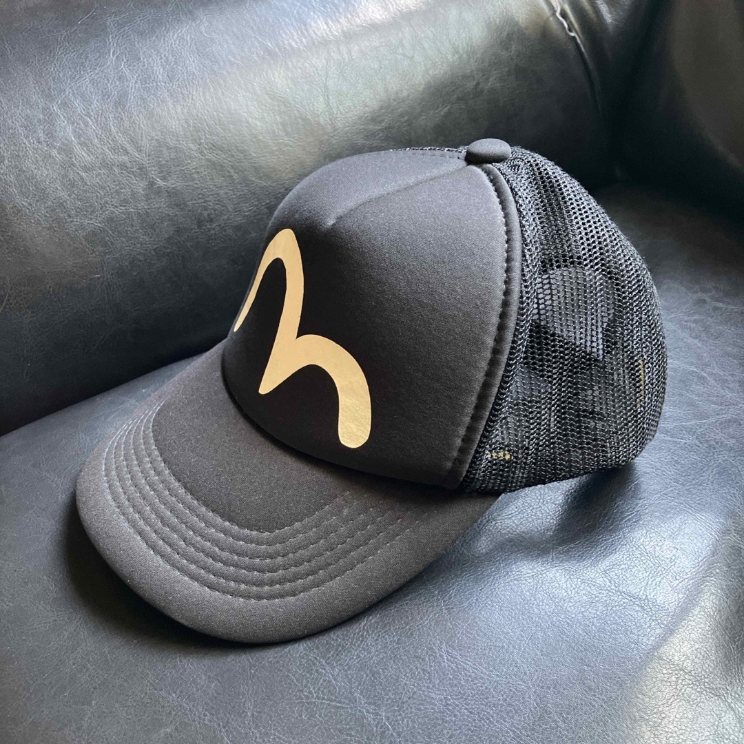 EVISU - EVISU メッシュ キャップ ブラック エヴィスジーンズの通販 by