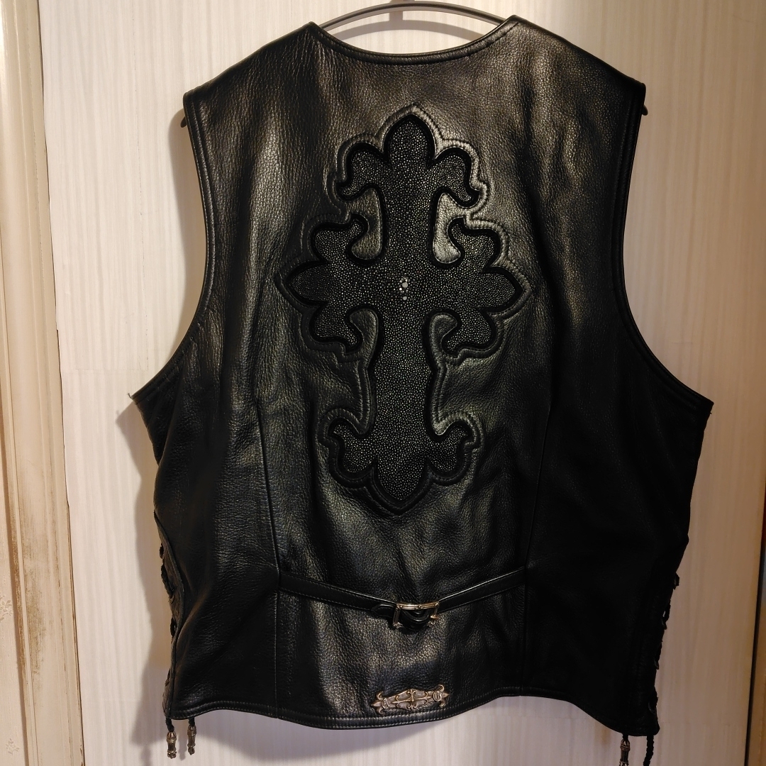 A&G - A＆Gレザーベストの通販 by インディアンサマー's shop