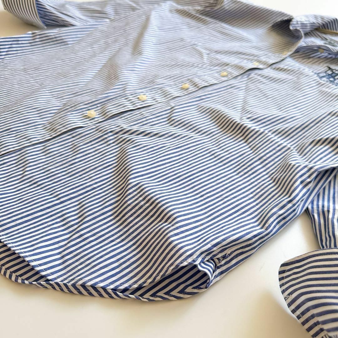 Ralph Lauren - 現行QR✨ローレンラルフローレン ブルーストライプ