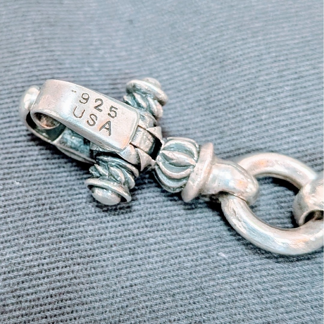 LONE ONES - レナードカムホート シルクリンクブレスレット プレーン