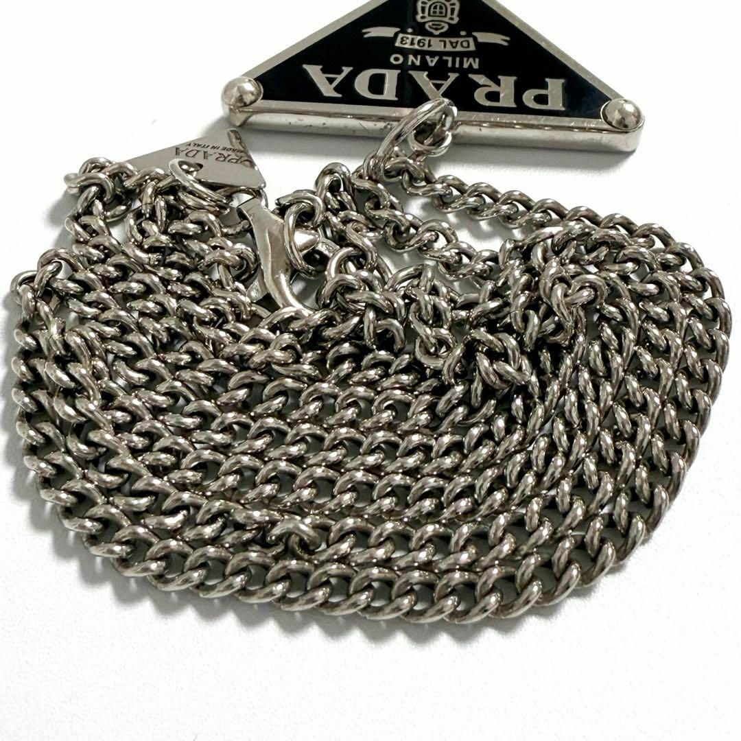 PRADA - 【人気】プラダ メンズ レディース シンボル ネックレス