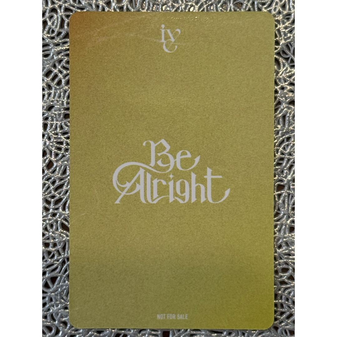 IVE Be Alright レイ タワレコ 特典 トレカの通販 by みんぐりぱんむ