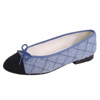 CHANEL（ハイヒール/パンプス ・ ブルー・ネイビー/青色系）のフリマ