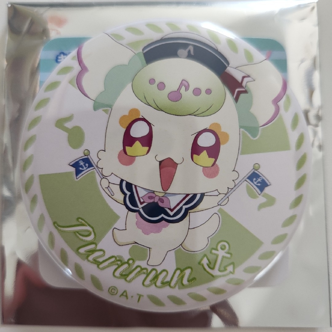キミとアイドルプリキュア 海と空の境界線 缶バッジ プリルン&メロロン