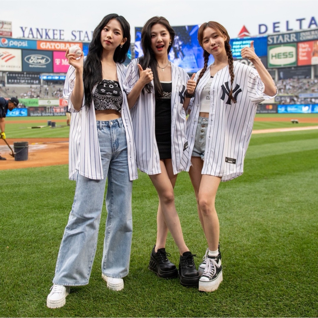 aespa baseball ユニフォーム ニンニン トレカ付き aespa - aespa