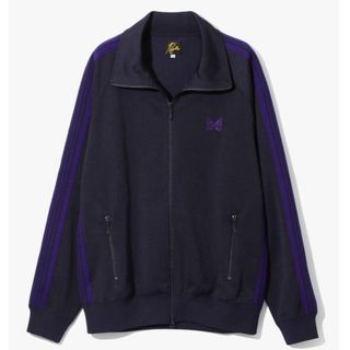 Needles - needles 23aw トラックジャケット ネイビー パープル Sの
