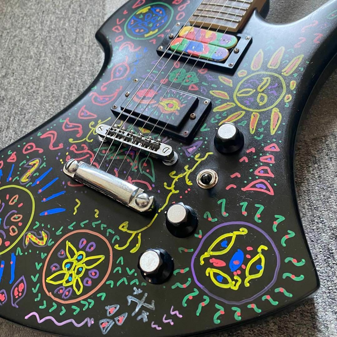 hideモデル サイケ柄モッキンバード Bロゴの通販 by ギター