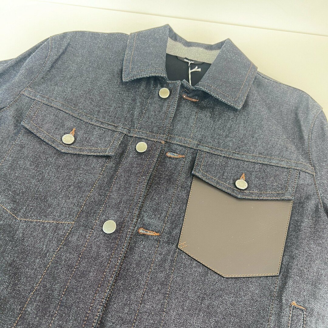 HERMES - 新品未使用 HERMES エルメス デニムジャケット インディゴ