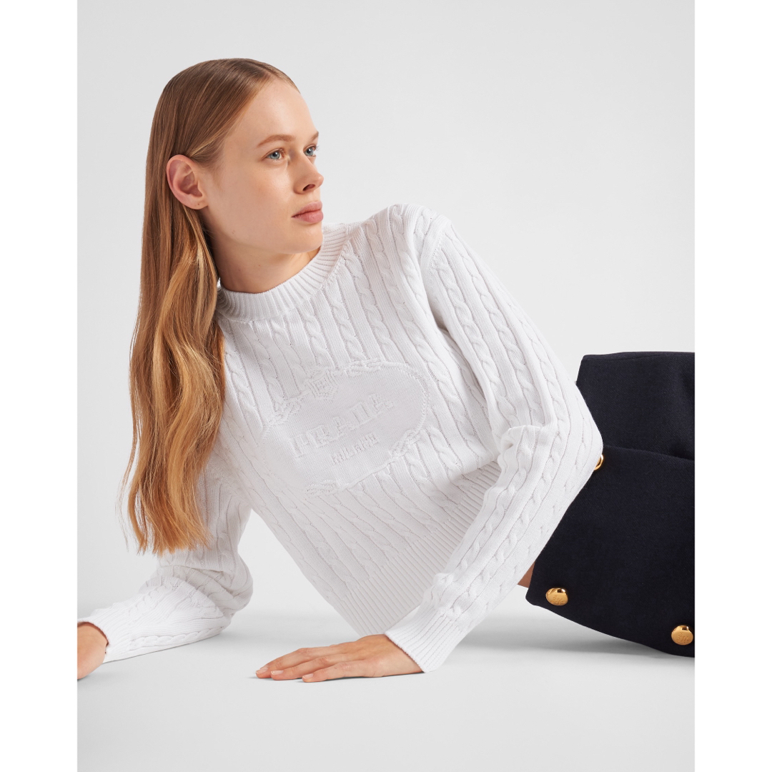 PRADA - PRADA コットン クルーネック セーターの通販 by アリス's