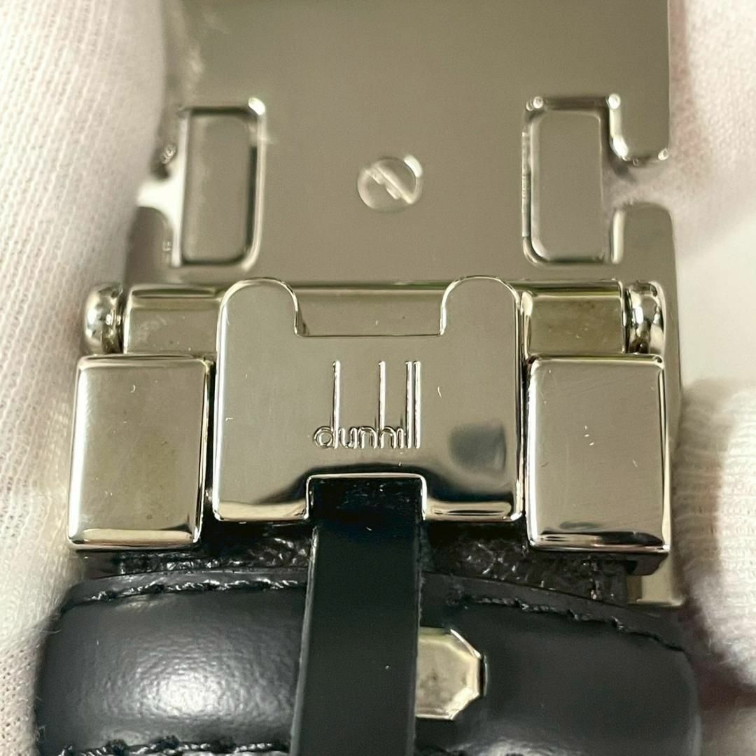 Dunhill - 新品 dunhill サフィアーノレザー ベルト ブラックの通販 by