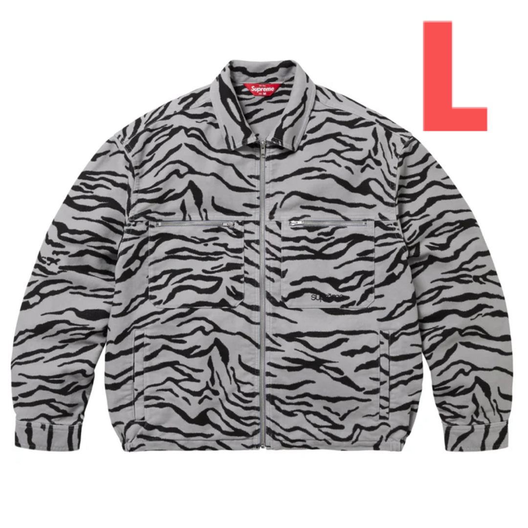 Supreme - Supreme Moleskin Work Jacket Zebra Lの通販 by raikun's