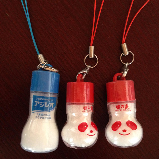 ストラップ 味パンダ アジシオ 味の素の通販 by 同梱大歓迎！｜ラクマ