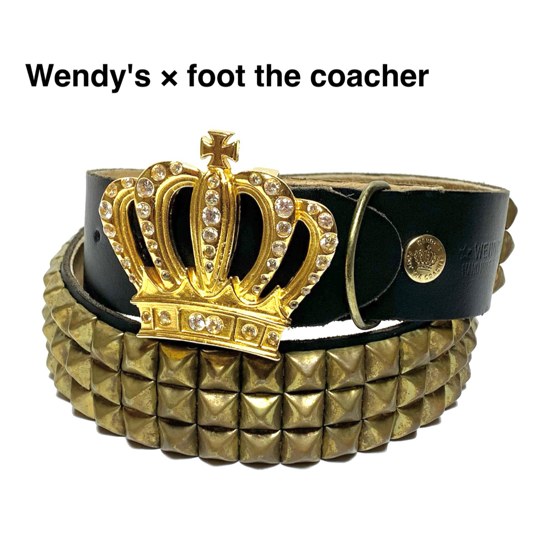 Wendy's & foot the coacher - 希少 ウェンディーズ × フットザ
