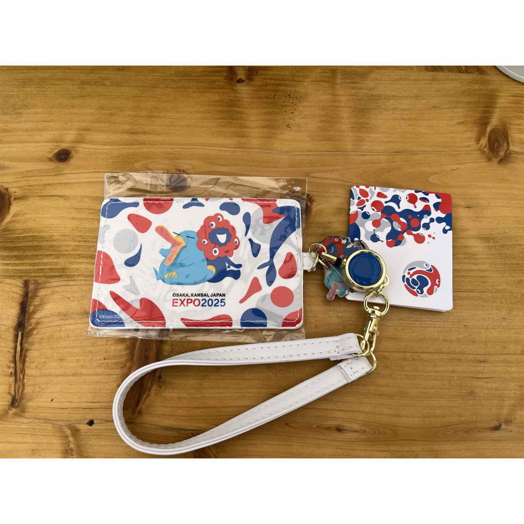 万博限定 ICOCA 合皮パスケース イコちゃん ミャクミャクの通販 by A.M