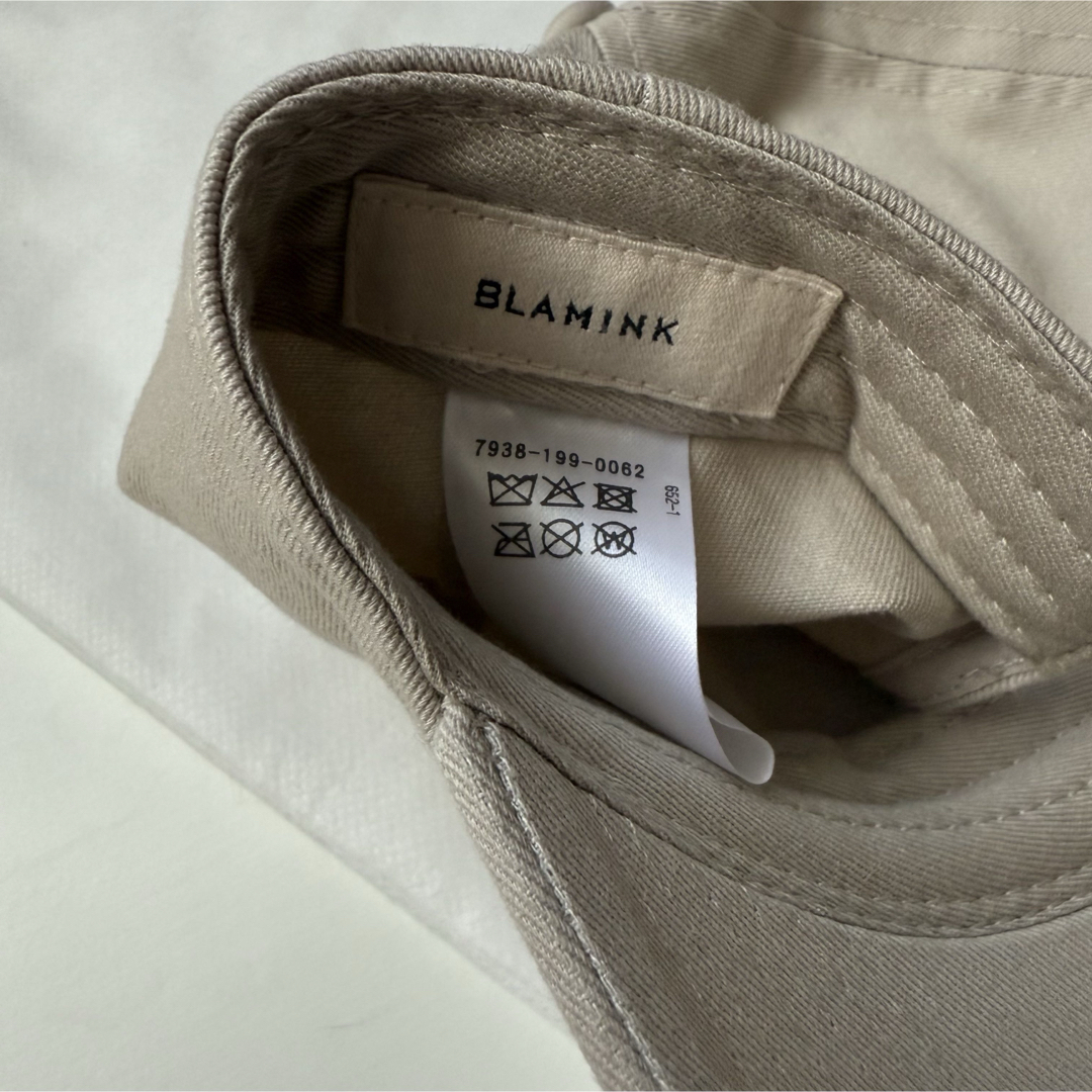 BLAMINK - ブラミンク ロゴキャップ blamink ベージュの通販 by
