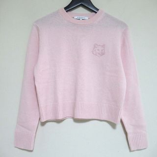 MAISON KITSUNE'（ニット/セーター ・ ピンク/桃色系）のフリマ