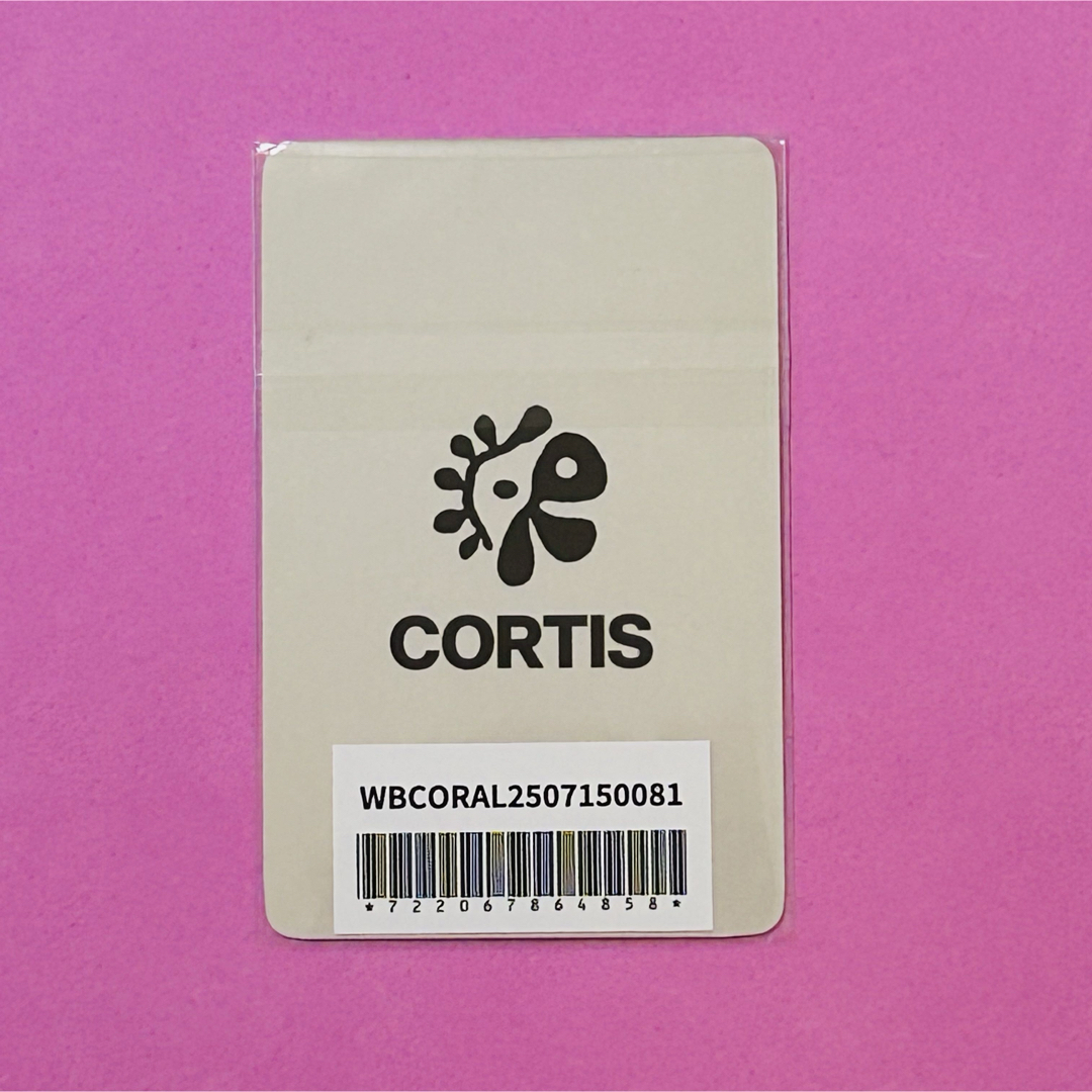 CORTIS ジュフン weverse ラキドロ 当選品 超レア コルティスの通販 by