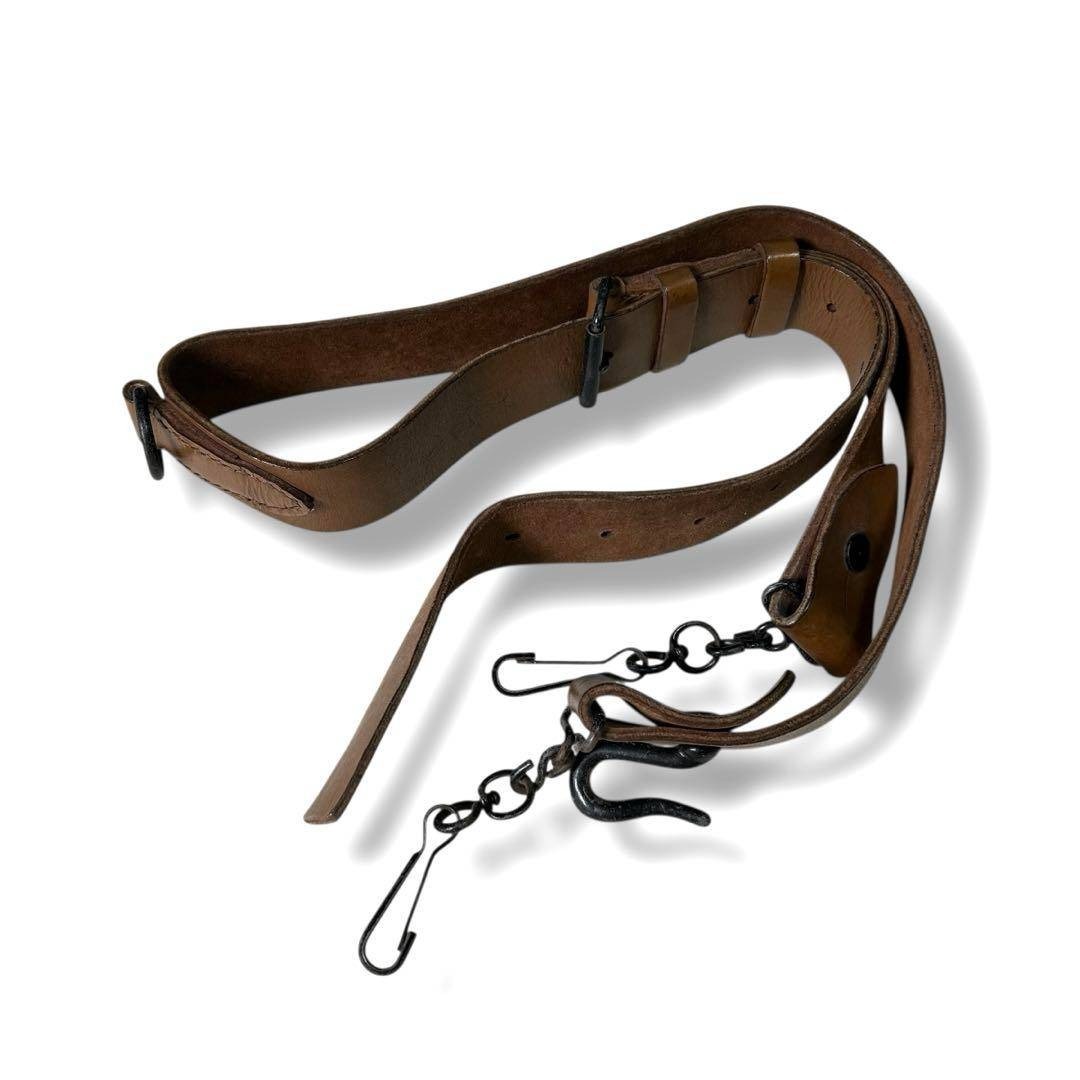 フランス軍 実物 M35 アンモバッグ 40~50s ミュゼット型 ショルダー