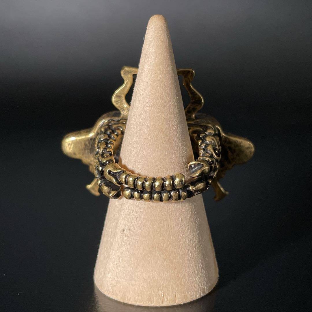 GUCCI - 良品 グッチ リング インターロッキングG 蜂 ビー パール