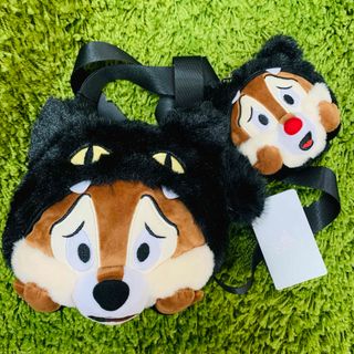 Disney - チップ＆デール ショルダーバッグ フェイス チャーム付き