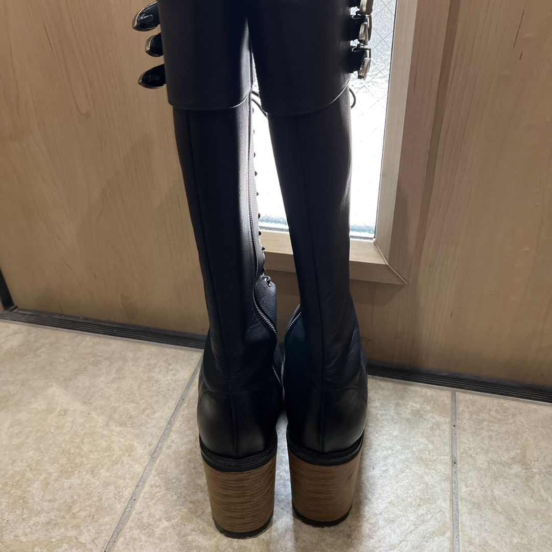 Yellow boots - YELLO ロングブーツの通販 by ぽこ店｜イエローブーツ