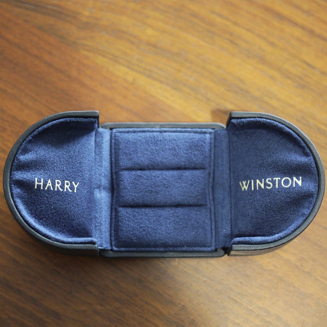 HARRY WINSTON - ハリーウィンストン ペア箱 空箱 指輪用 HW HARRY
