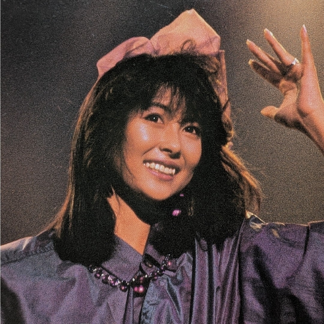 中山美穂 1986 コンサートツアーパンフレット ライブ 写真 歌詞