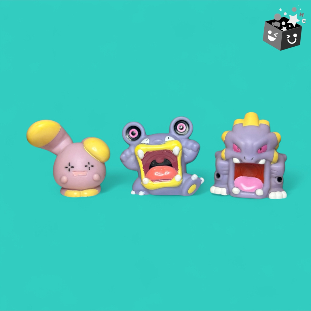 ポケモン - ポケモンキッズ（ゴニョニョ、ドゴーム、バクオング）指