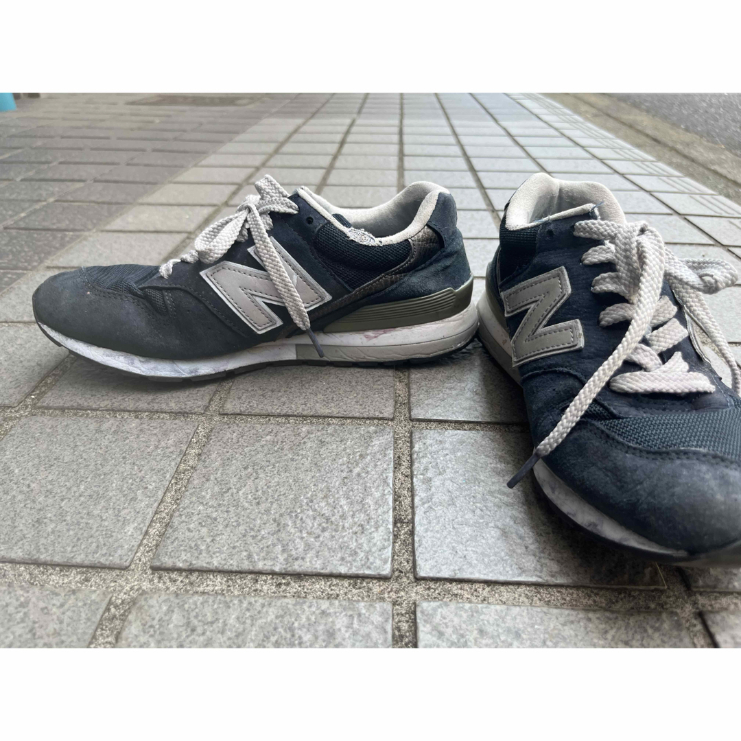 996（New Balance） - ニューバランス 996 ネイビー紺 グレー USED