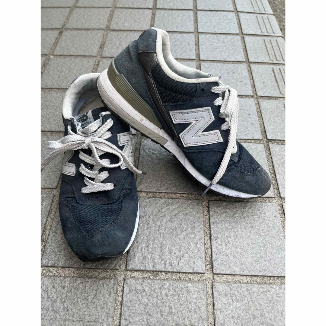 996（New Balance） - ニューバランス 996 ネイビー紺 グレー USED