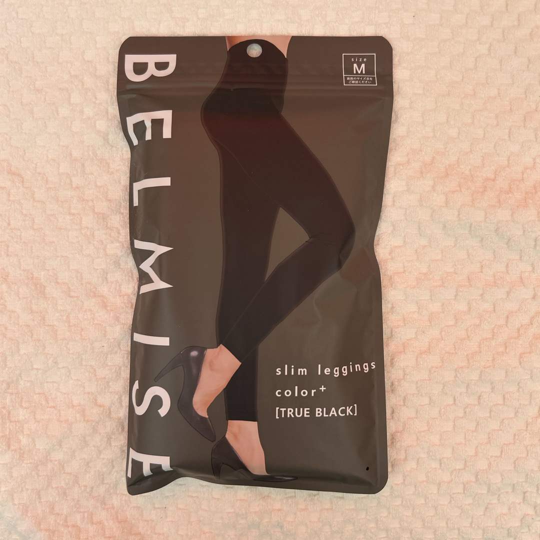 BELMISE - ベルミス スリムレギンス トゥルーブラック Mサイズの通販