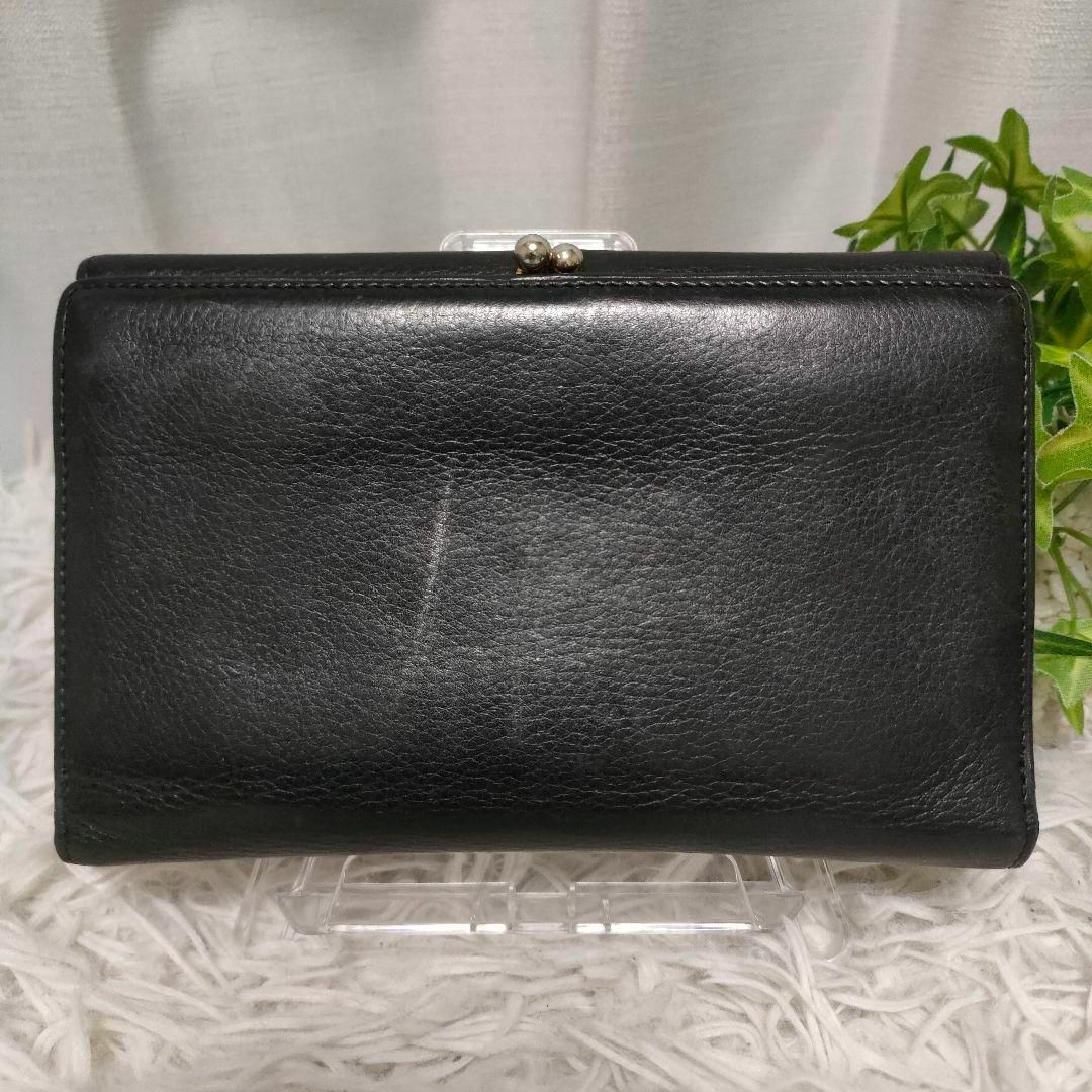 Gianni Versace - GIANNI VERSACE 長財布 ブラック レザー