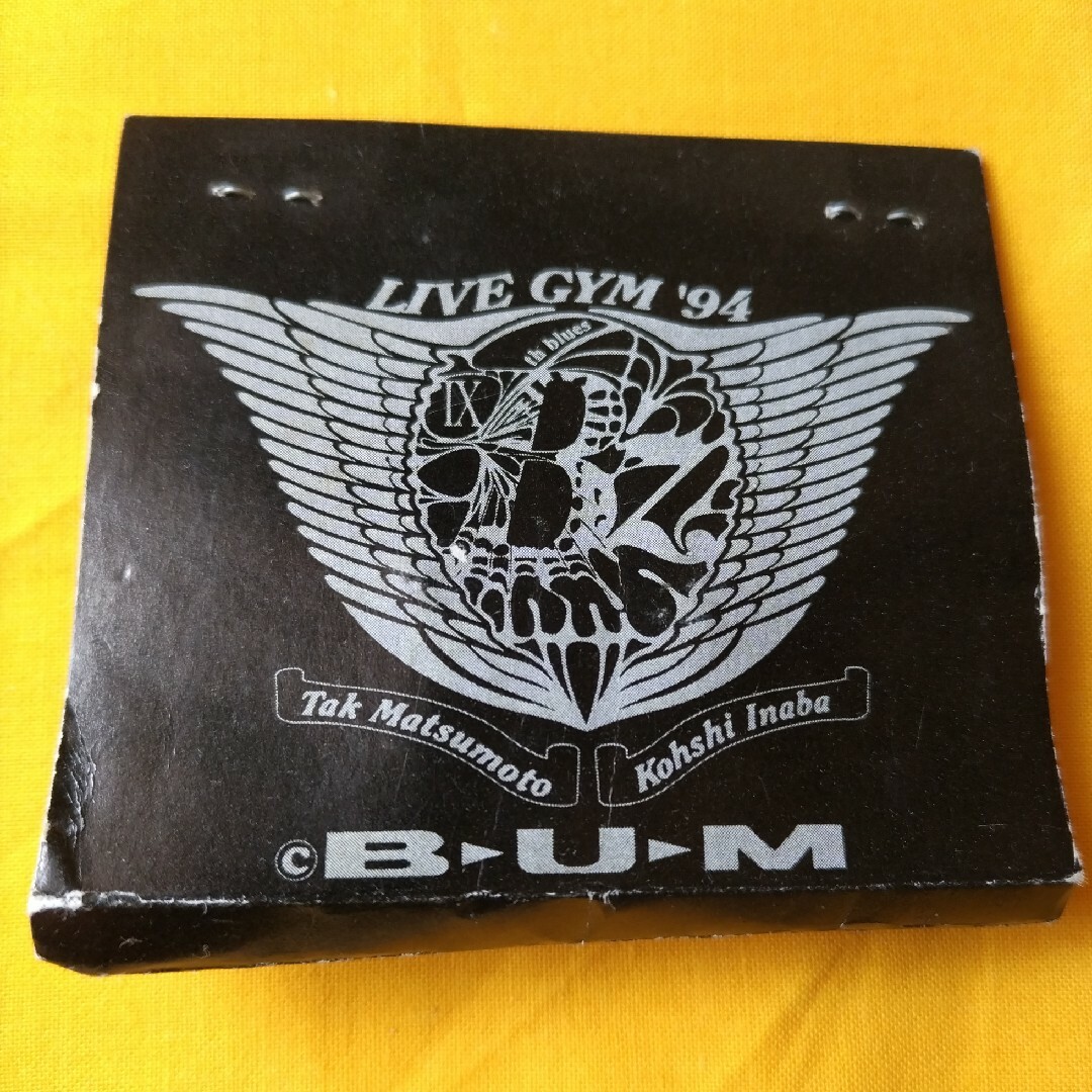 B'z - B'z 9thBLUESツアー ピンバッジ未開封 LIVE-GYM 1994の通販 by